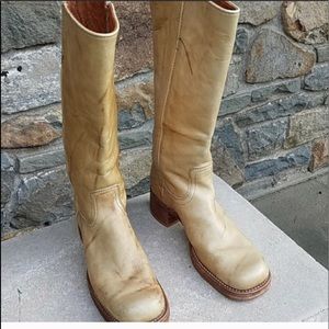 Rare *** Vintage black label Frye boots